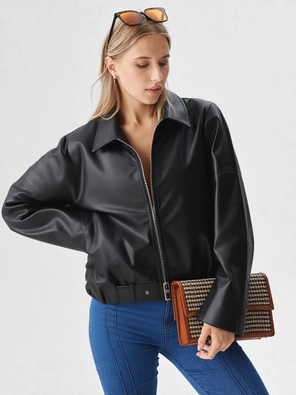 Raven Vintage Leather Jacket