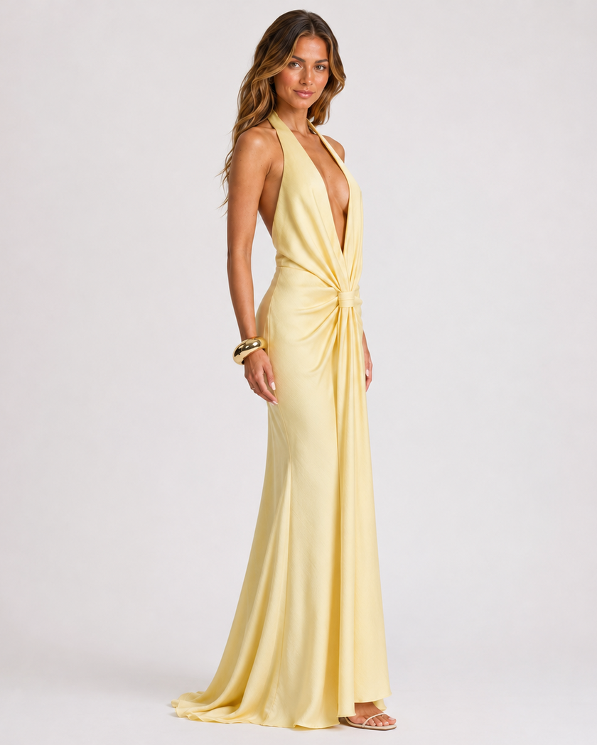 LYANNE HALTERNECK GOWN
