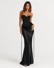 ELENA STRAPLESS MAXI DRESS