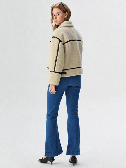 Odette Fur Zip Jacket