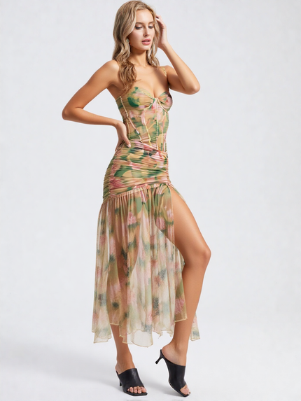 Solene Floral Maxi Dress