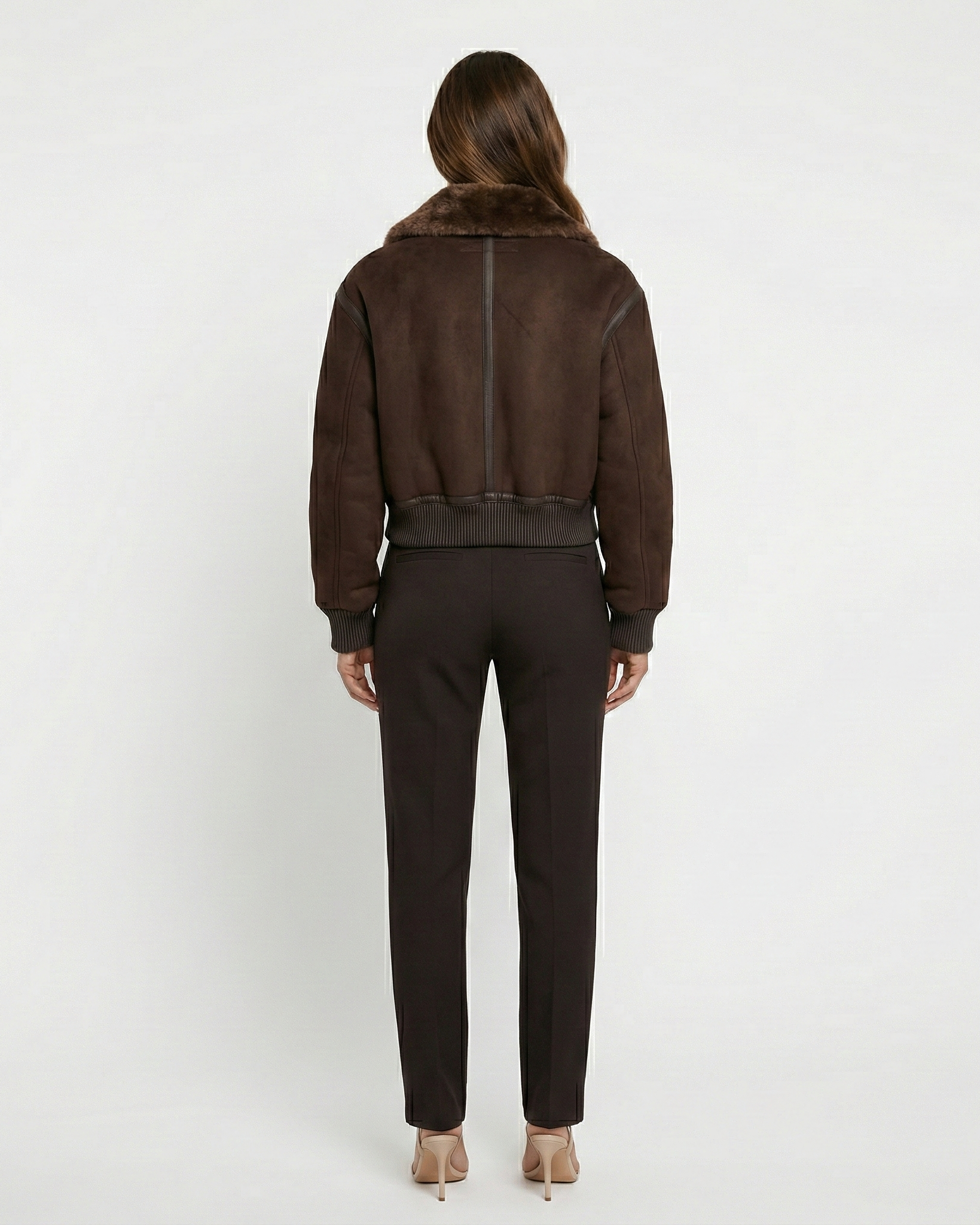 Brooklyn Fur Jacket Millie Blue