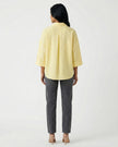 Classy Yellow Blouse Millie Blue
