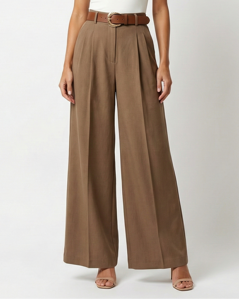 Isla Wide Leg Pants Millie Blue