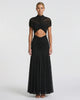 MAYA MAXI DRESS Black Millie Blue