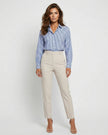 Mariner Striped Blouse Millie Blue