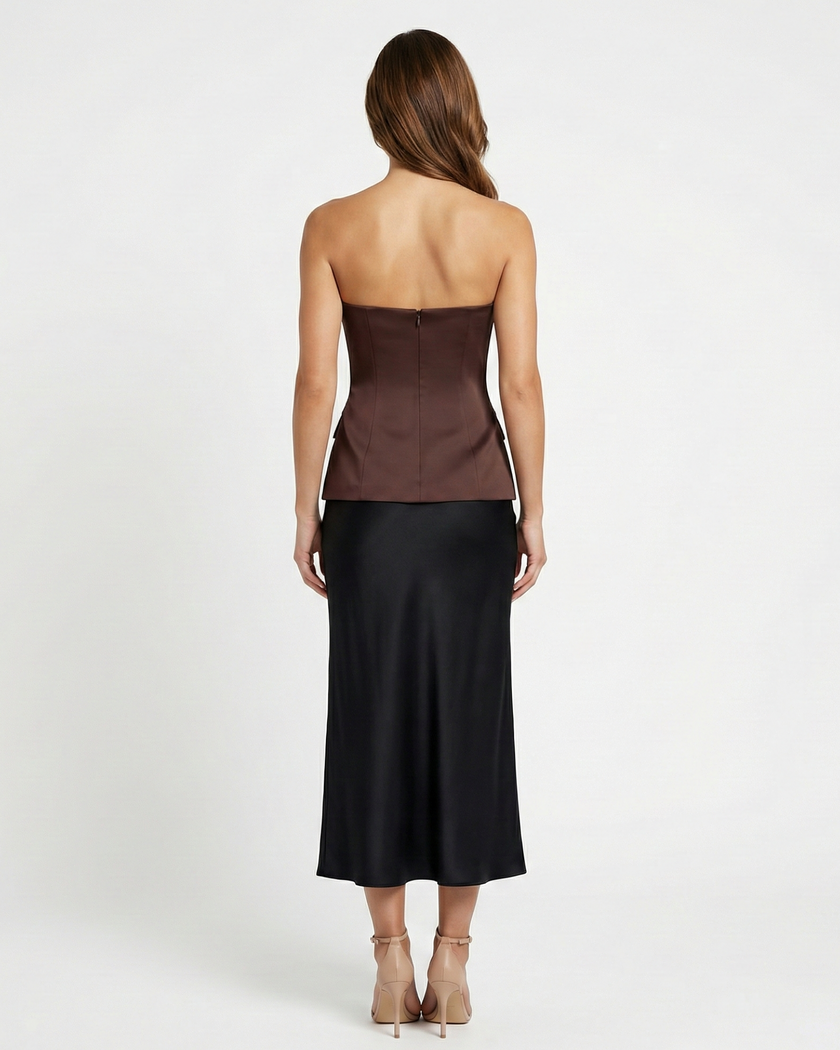 Mia Crop Top Millie Blue