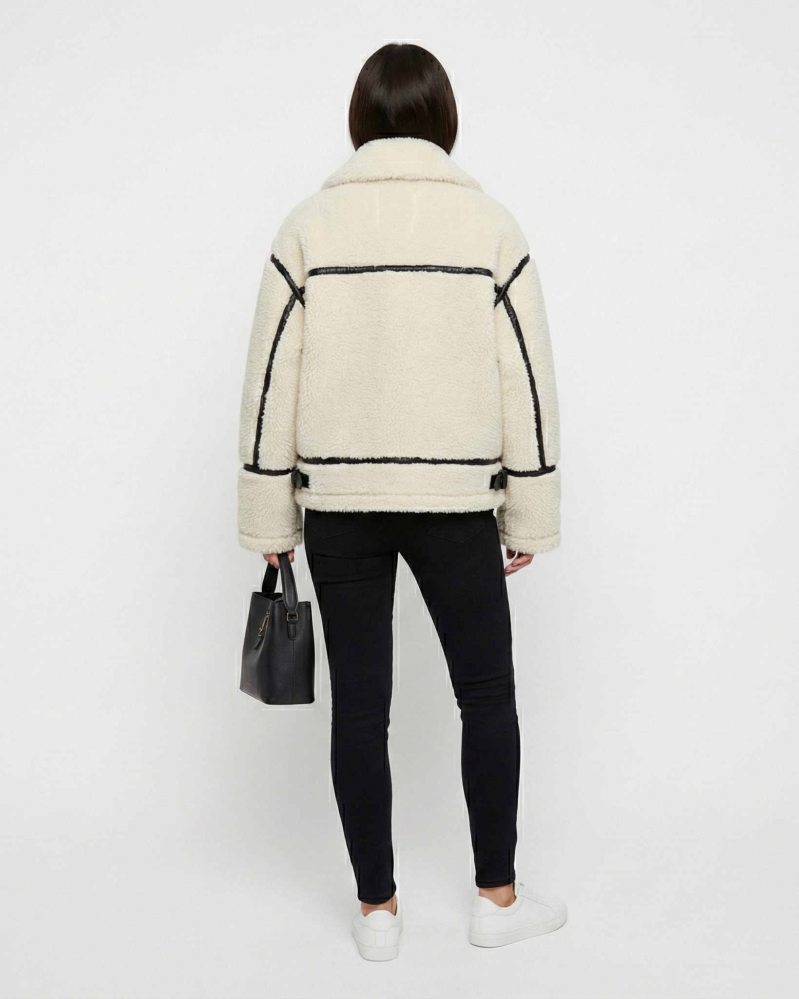 Odette Fur Zip Jacket Millie Blue