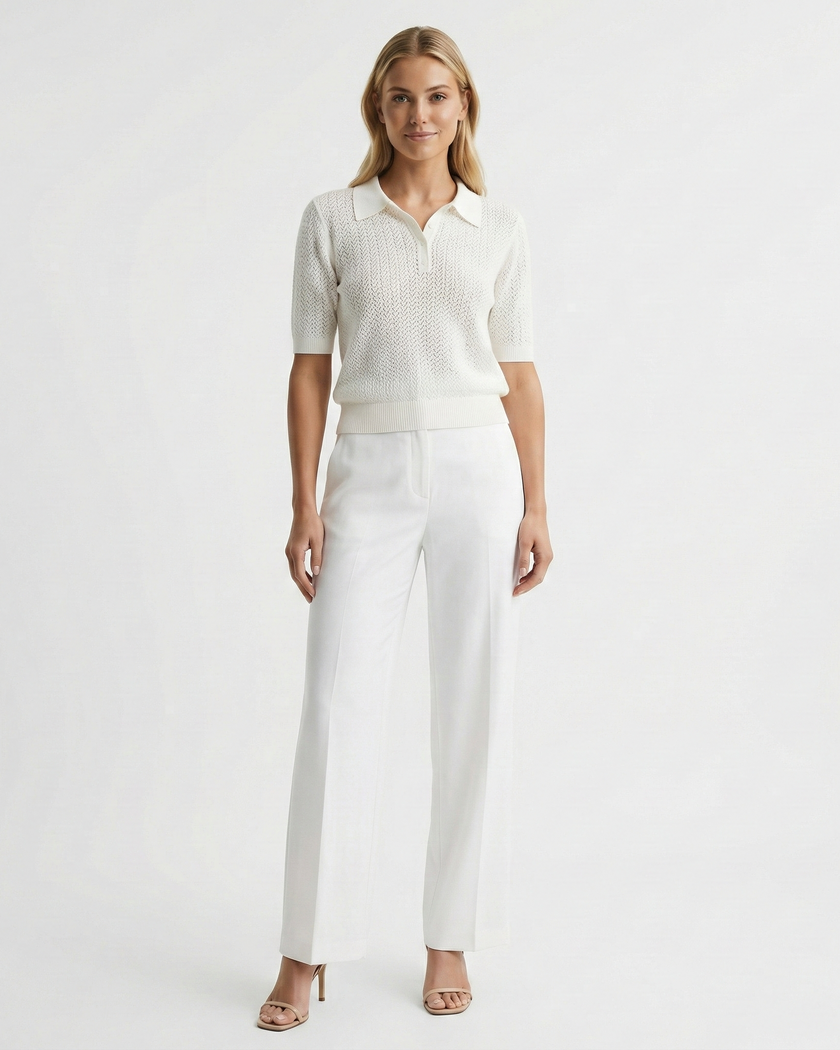 Reese Viscose Top Millie Blue