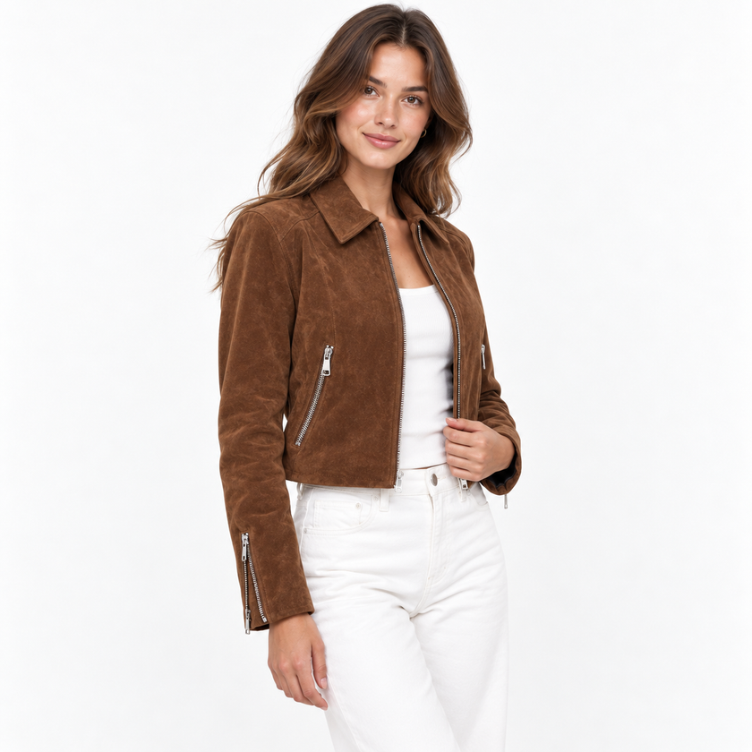 ALICIA SHORT JACKET - Millie Blue