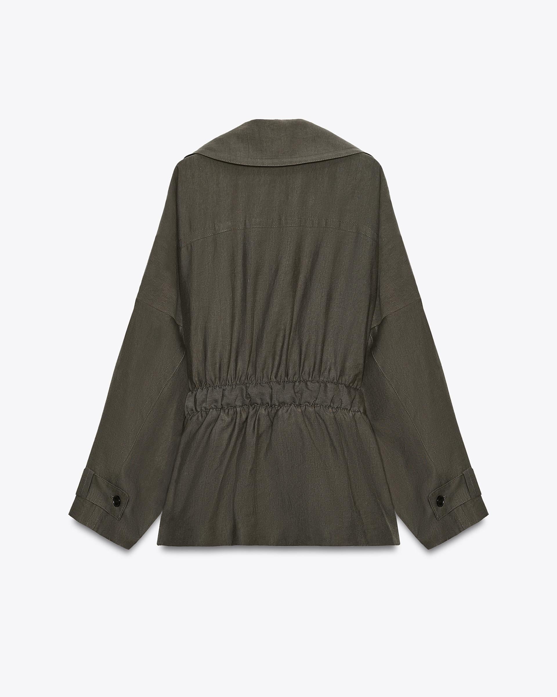 CELESTE BELTED JACKET - Millie Blue