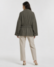 CELESTE BELTED JACKET - Millie Blue