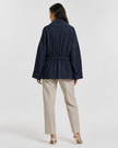 CELESTE BELTED JACKET - Millie Blue
