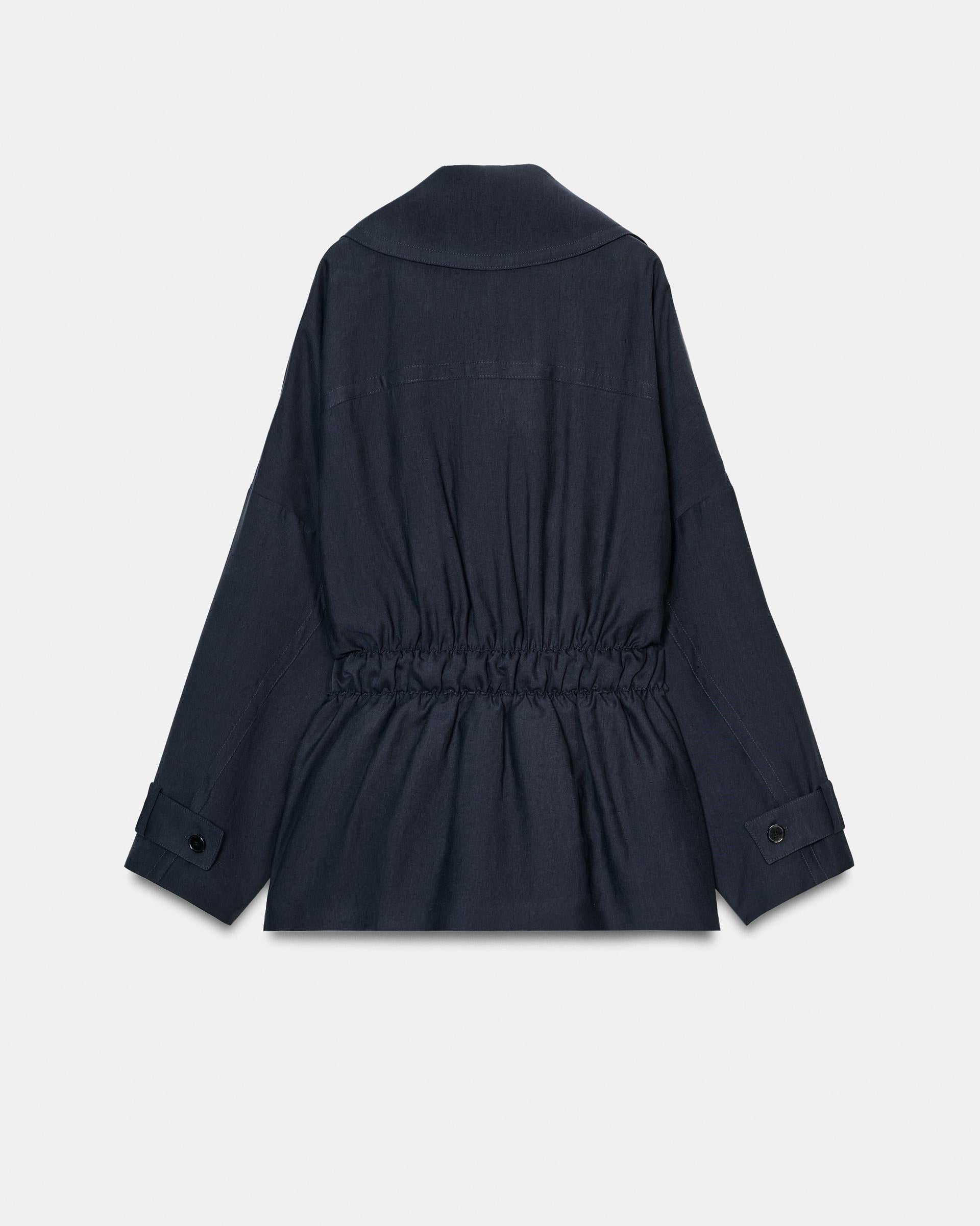 CELESTE BELTED JACKET - Millie Blue