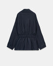 CELESTE BELTED JACKET - Millie Blue