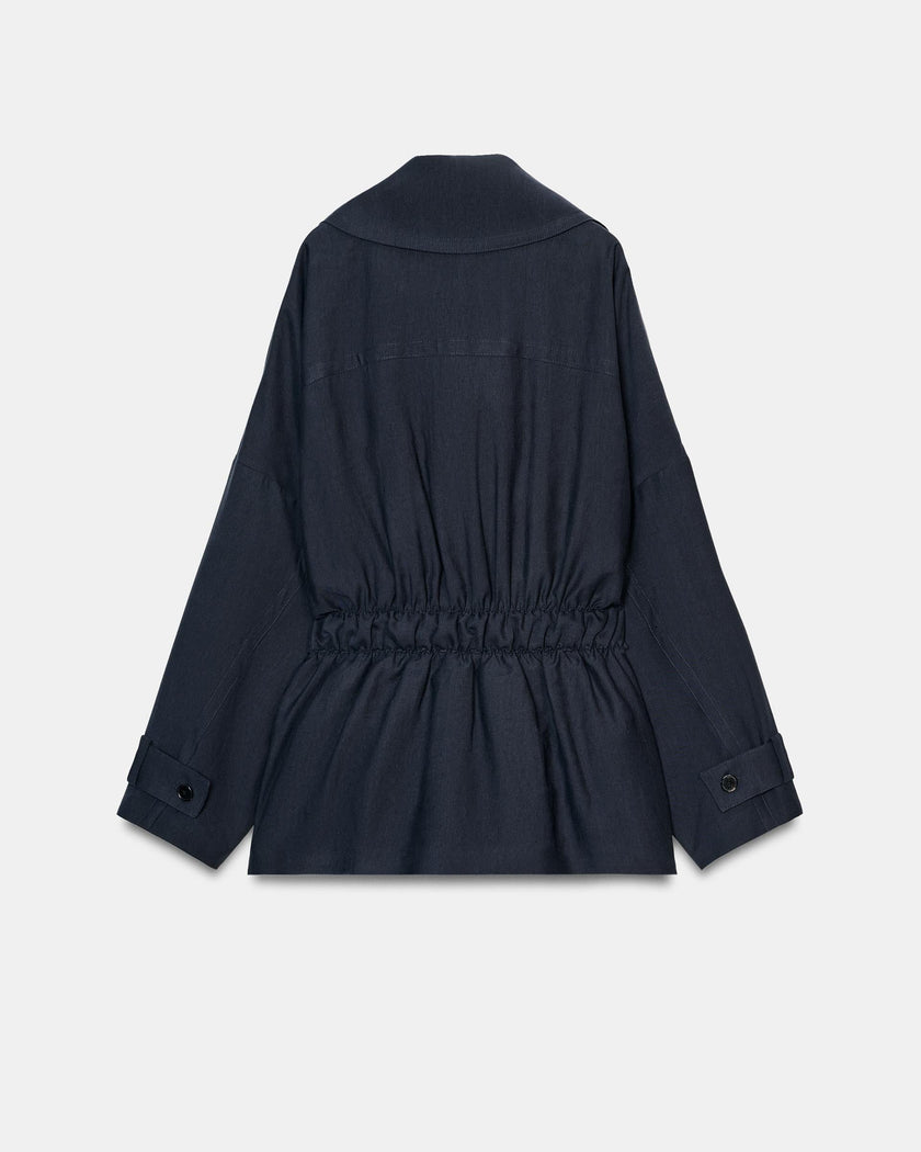 CELESTE BELTED JACKET - Millie Blue