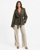 CELESTE BELTED JACKET - Millie Blue
