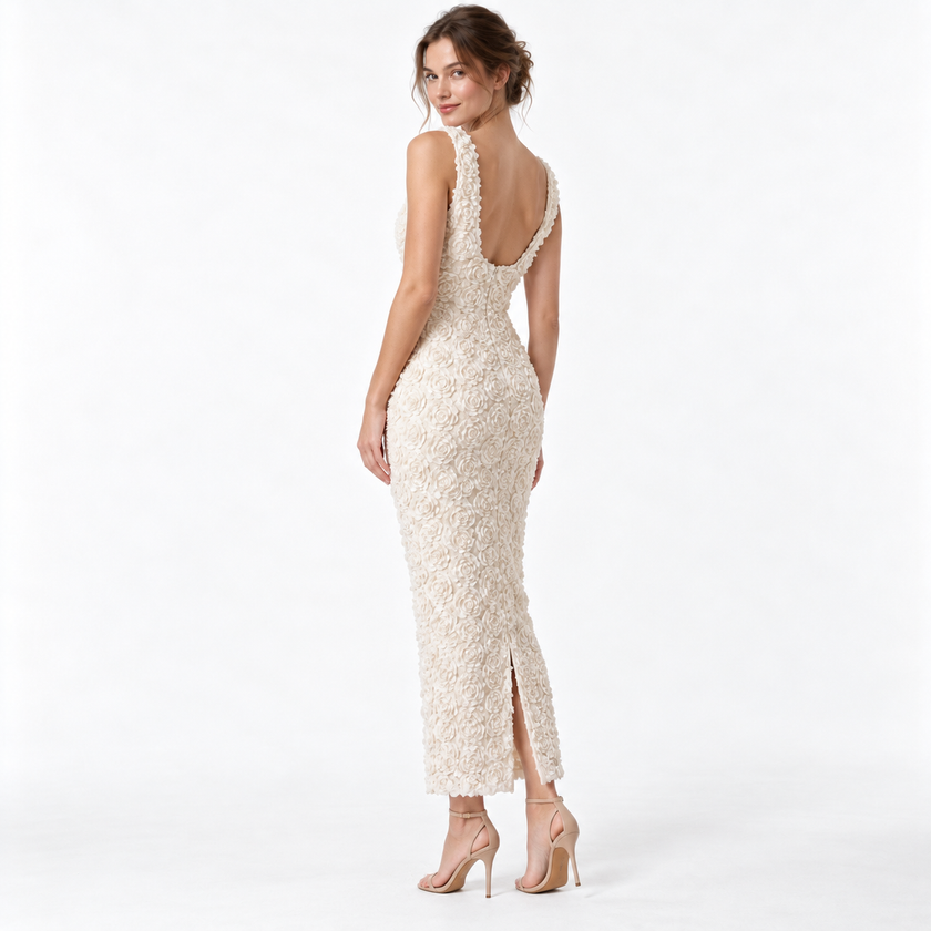 CELESTE MIDI DRESS - Millie Blue