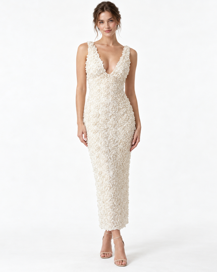 CELESTE MIDI DRESS - Millie Blue