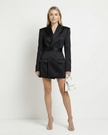 Élise Office Blazer Black Millie Blue
