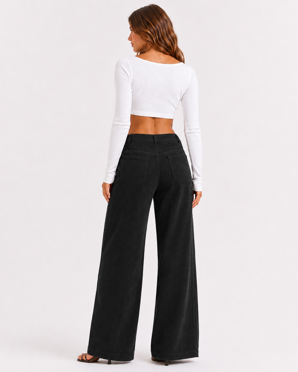 HARPER CORDUROY PANTS Millie Blue