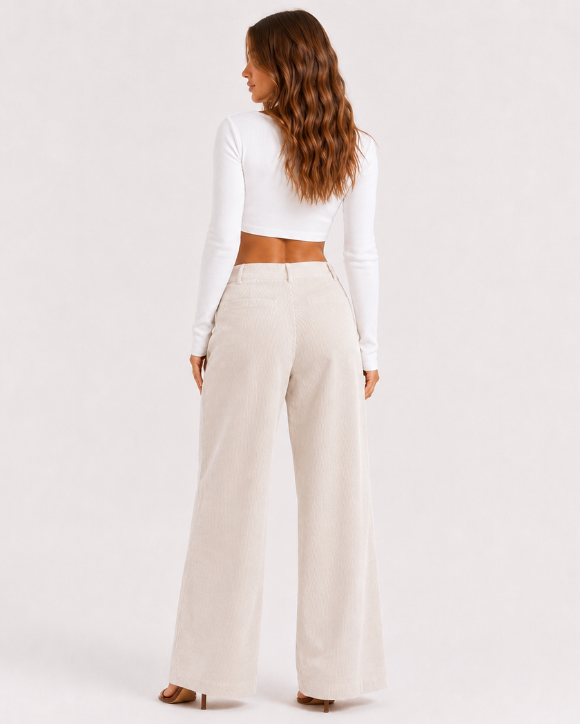 HARPER CORDUROY PANTS Millie Blue