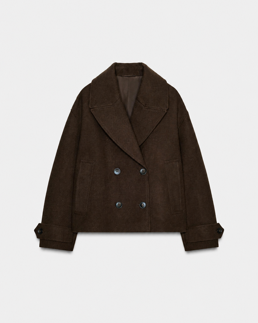 HARPER SHORT COAT - Millie Blue
