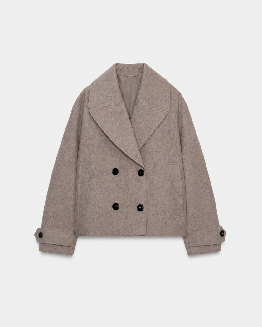 HARPER SHORT COAT - Millie Blue