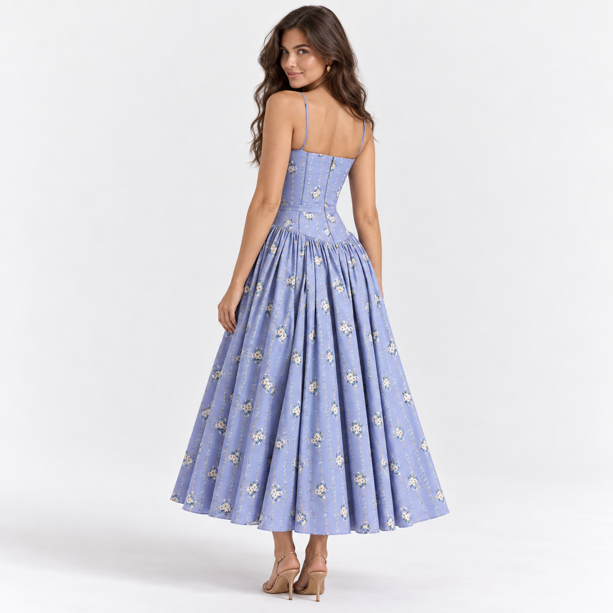 IRELIA MAXI SUNDRESS - Millie Blue