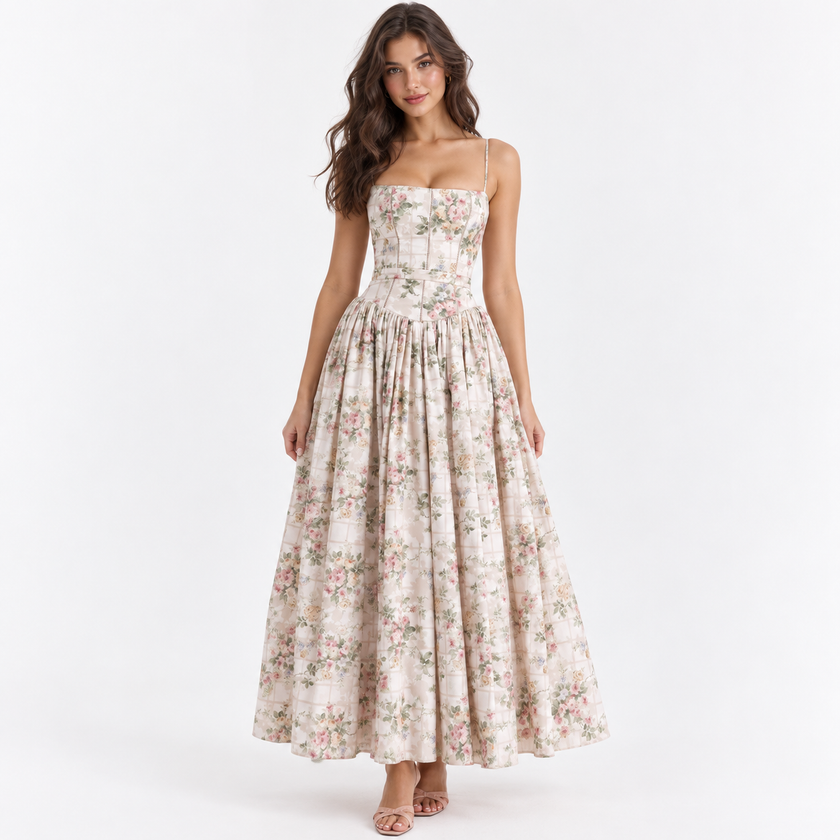 IRELIA MAXI SUNDRESS - Millie Blue