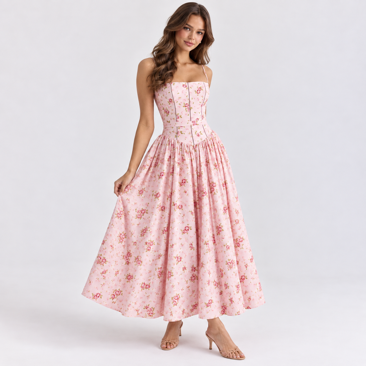 IRELIA MAXI SUNDRESS - Millie Blue