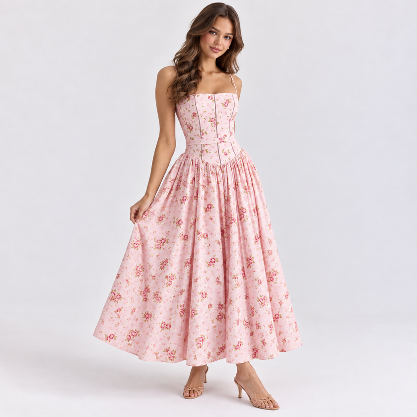 IRELIA MAXI SUNDRESS - Millie Blue