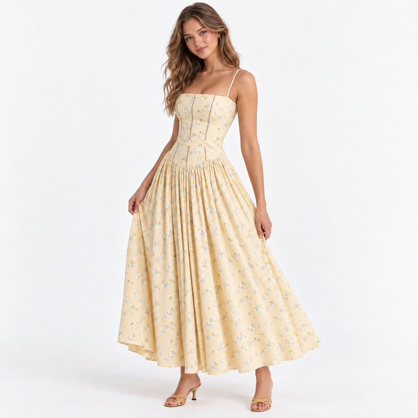 IRELIA MAXI SUNDRESS - Millie Blue