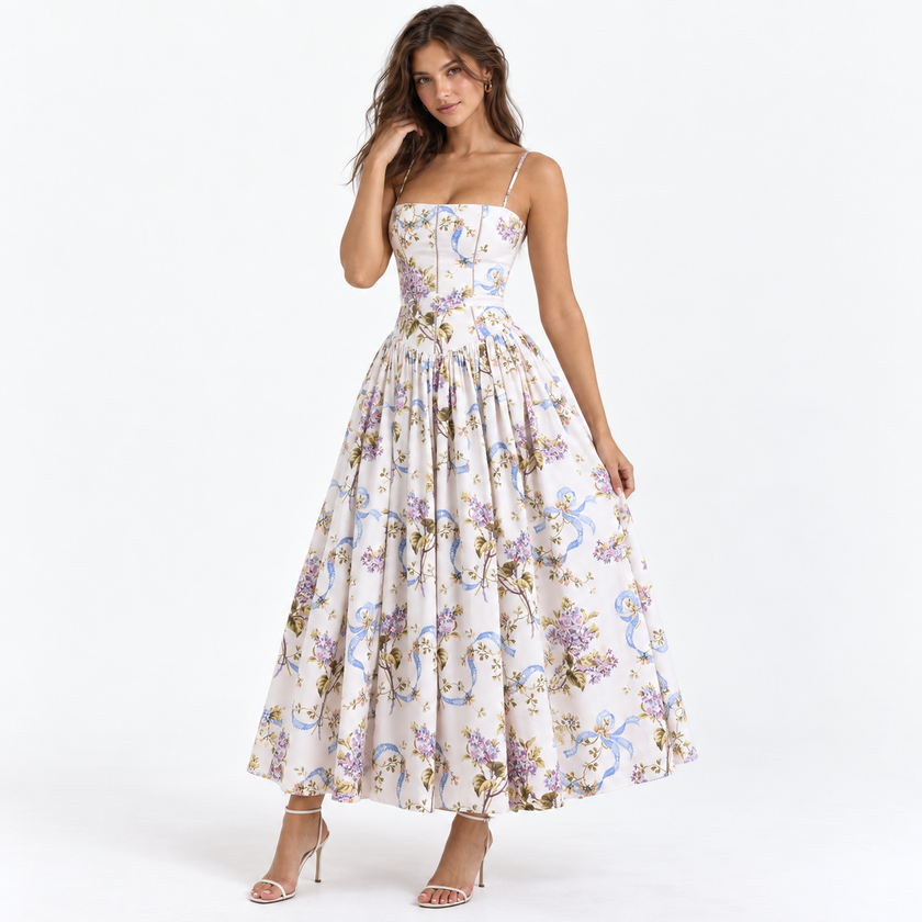 IRELIA MAXI SUNDRESS - Millie Blue