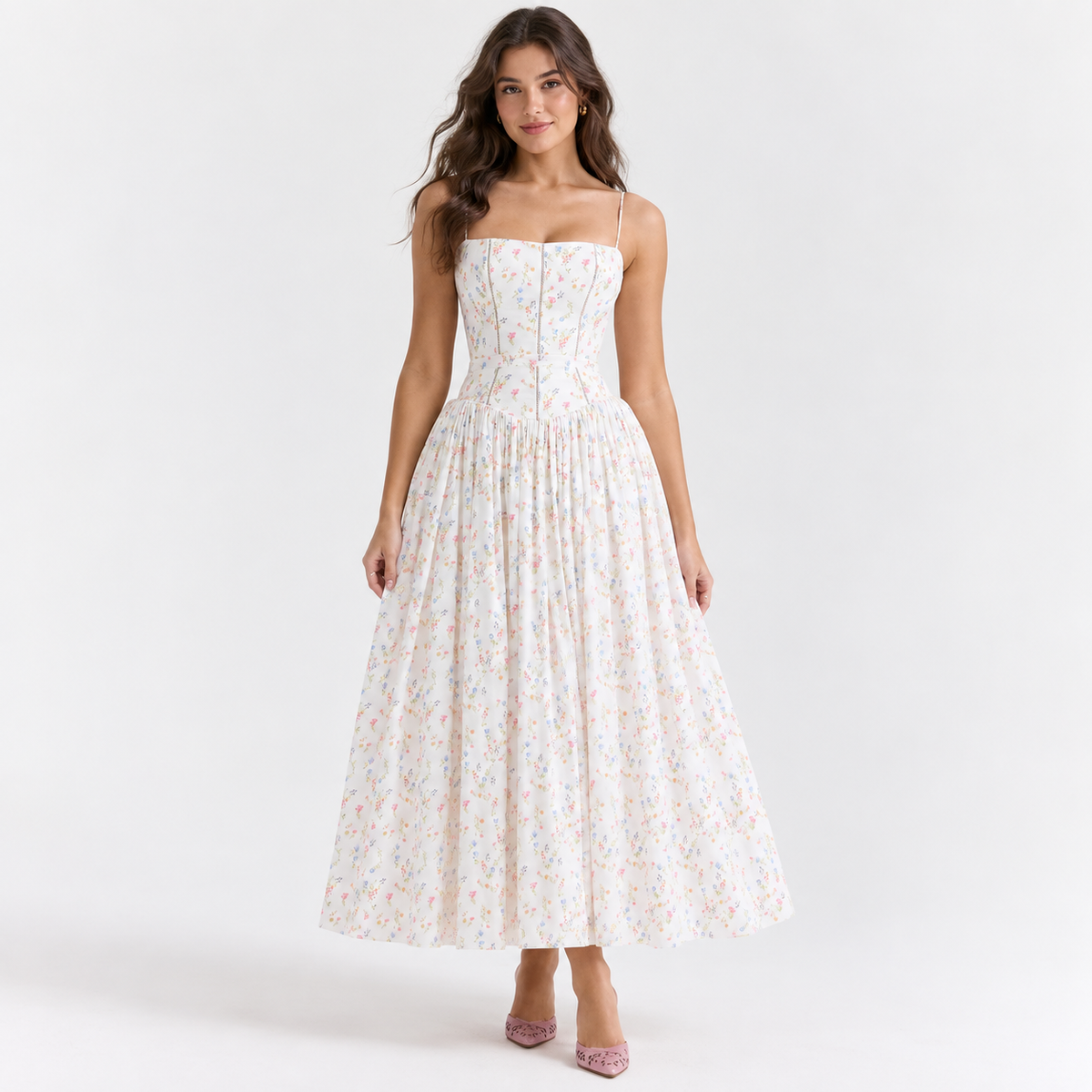 IRELIA MAXI SUNDRESS - Millie Blue