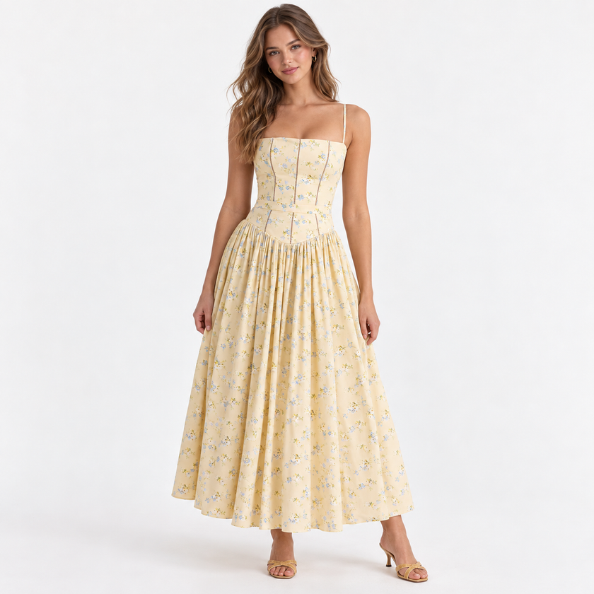 IRELIA MAXI SUNDRESS - Millie Blue