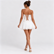 KIESHA TIERED MINI SKIRT - Millie Blue