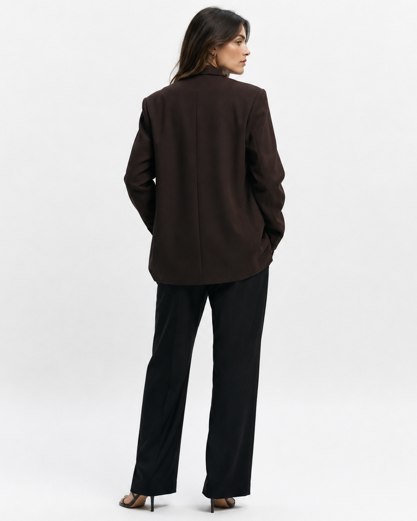 KYLIE STRUCTURED BLAZER - Millie Blue