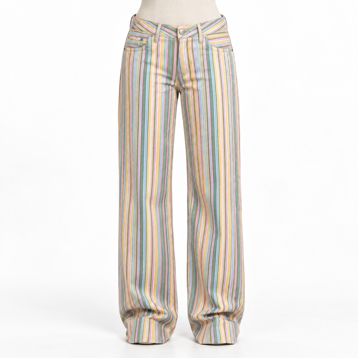 LEA WIDE-LEG JEANS - Millie Blue