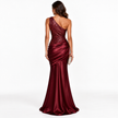MADELINE ONE-SHOULDER SEQUIN MAXI DRESS - Millie Blue