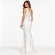 MADELINE ONE-SHOULDER SEQUIN MAXI DRESS - Millie Blue