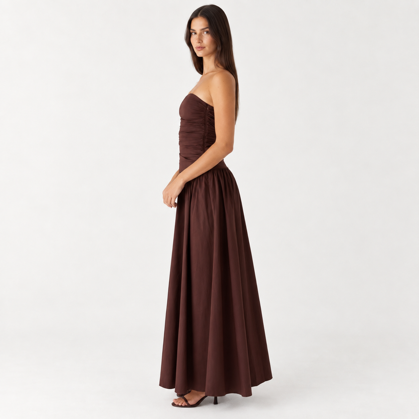 MARBEL MAXI DRESS - Millie Blue