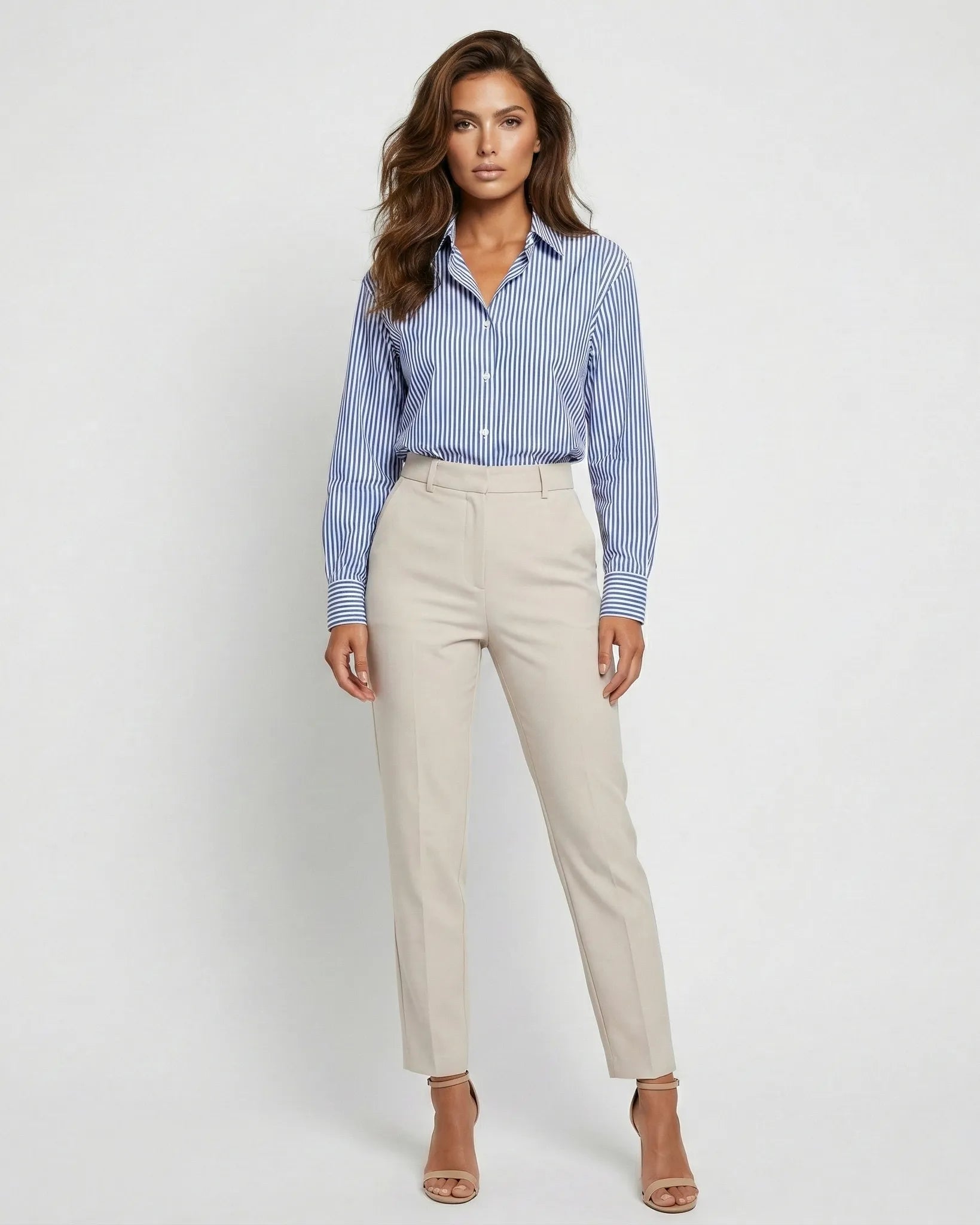 MARINER STRIPED BLOUSE Millie Blue