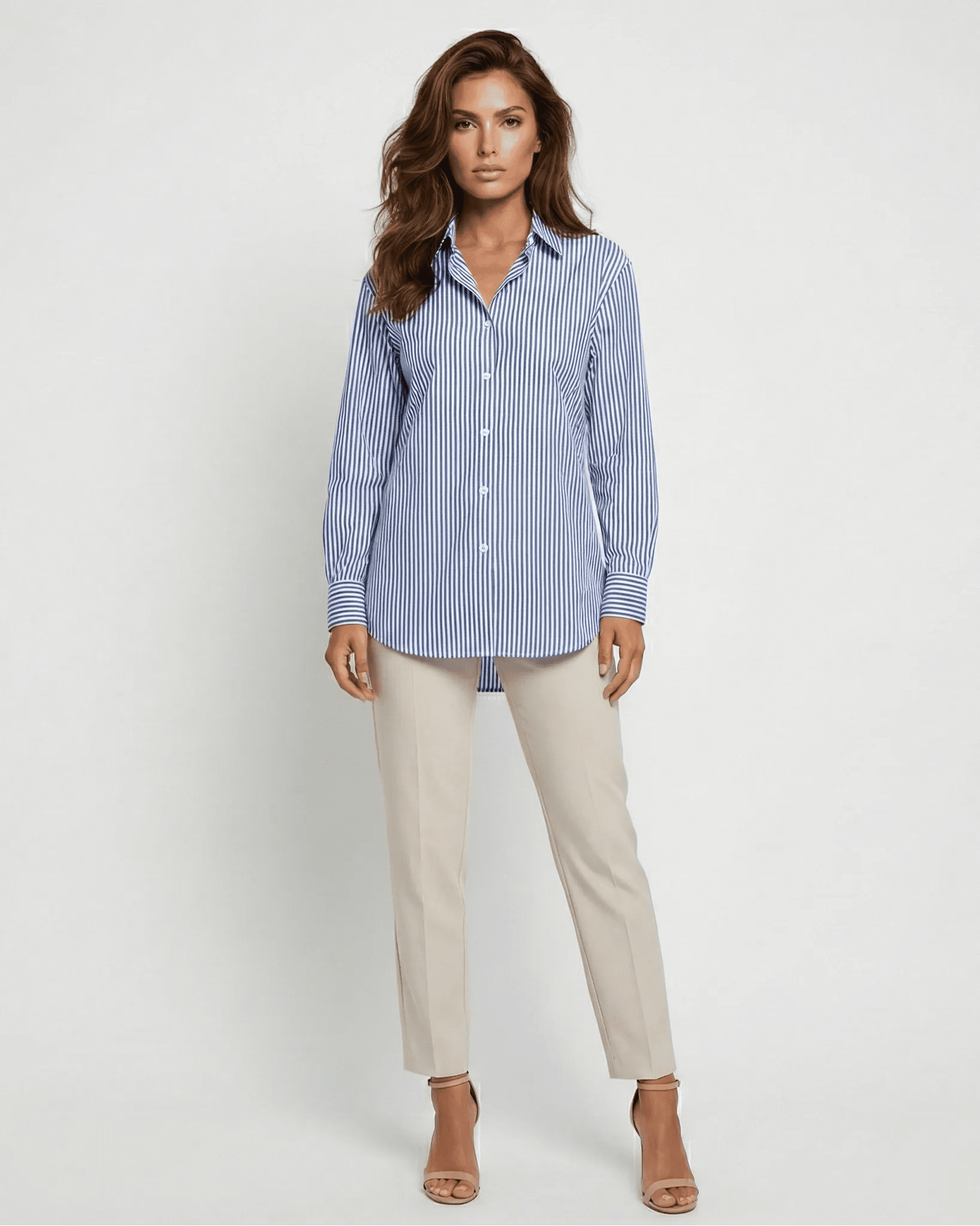 MARINER STRIPED BLOUSE Millie Blue