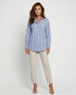 MARINER STRIPED BLOUSE Millie Blue