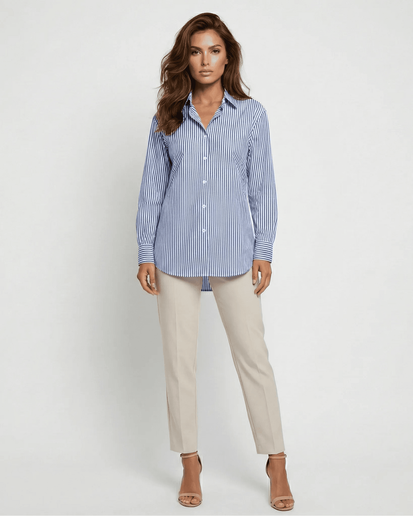 MARINER STRIPED BLOUSE Millie Blue