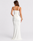 MAZIE CORSET MAXI DRESS - Millie Blue