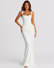 MAZIE CORSET MAXI DRESS - Millie Blue
