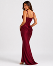 MAZIE CORSET MAXI DRESS - Millie Blue