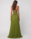 MIA FLORAL LACE CORSET DRESS - Millie Blue